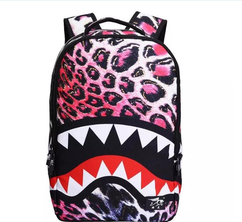 shark mouth backpack