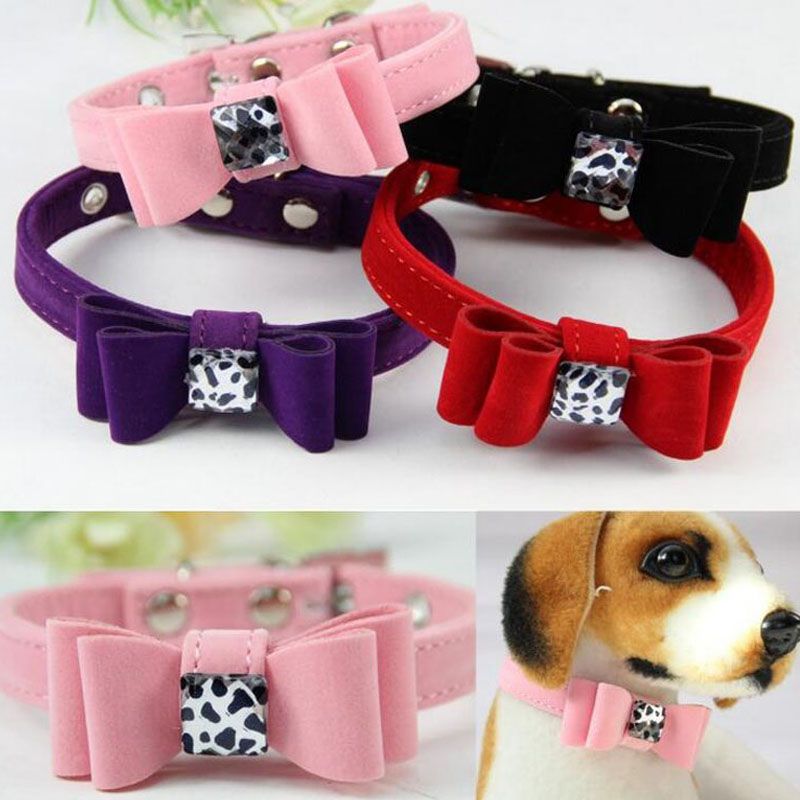 cute dog collars with bows