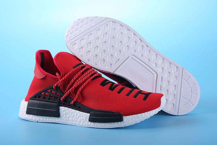 human race shoes red