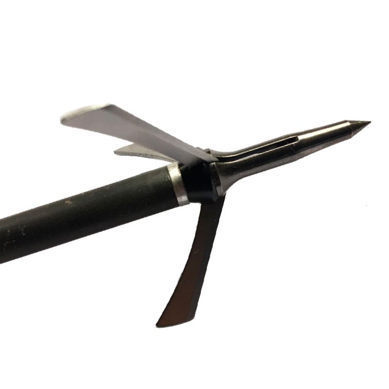 12 Stück 125Gr Bogenschießen Pfeilspitze Broadheads 3 Klingen Armbrust Jagd DE 