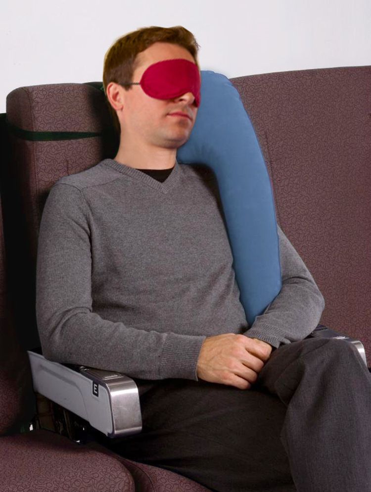 inflatable cushion for air travel