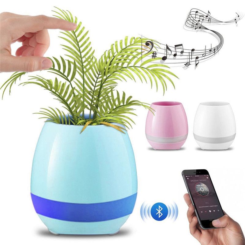 music flower pot