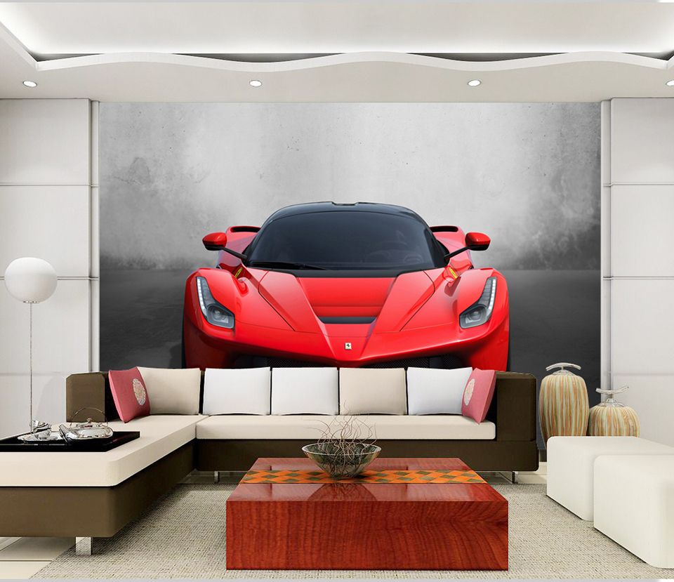 Custom Any Size 3d Sports Car Poster Photo Wallpaper Living Room Study Bedroom Tv Background Wall Mural Wallpaper De Parede 3d Desktop Backgrounds