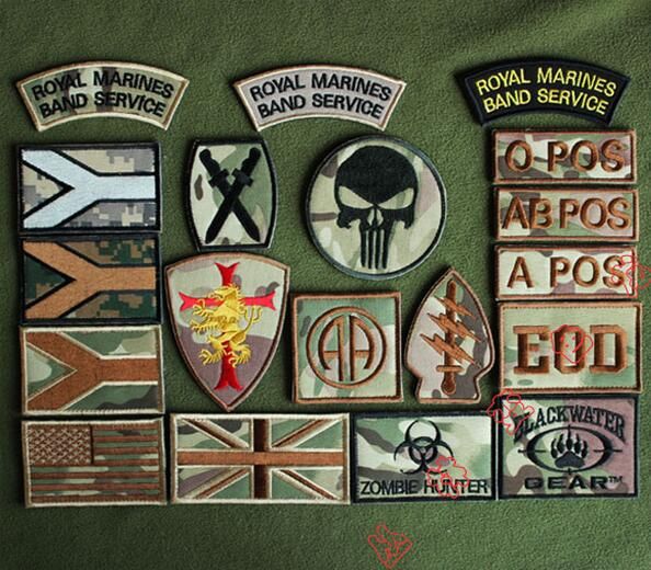 Grosshandel Camouflage Stickerei Tactical Patch Stoff Zombie Jager Abzeichen Haken Loops Moral Tuch Blackwater Armband Amerika Uk Flag Patch Von Michaelche 5 21 Auf De Dhgate Com Dhgate