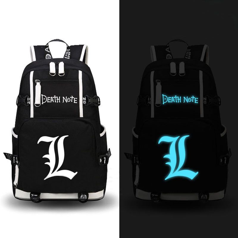 Compra Alta Calidad Anime Death Note Luminoso Impresión Mochila Mochila  Lona Escuela Mujeres Bolsos Mochilas De Moda Para Adolescentes Barato |  Entrega Rápida Y Calidad | Es.Dhgate