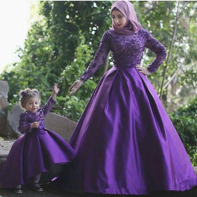 beautiful purple dresses