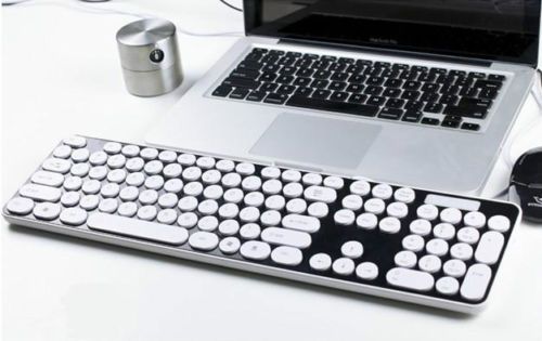 Grosshandel Schreibmaschine Stil 2 4g Wireless Round Key Tastatur Pad Und Maus Set Mit Receiver Fur Pc Laptop Smart Tv Zubehor Von Longyan101 38 78 Auf De Dhgate Com Dhgate