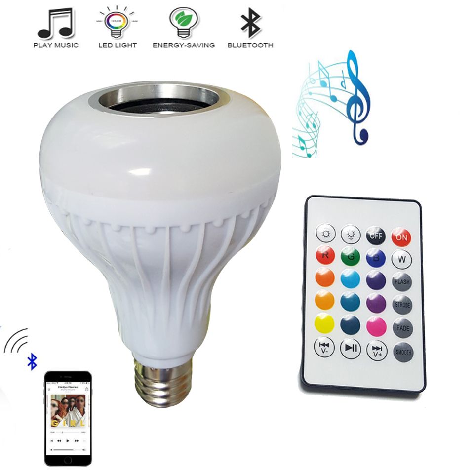 smart led bluetooth speaker bulb