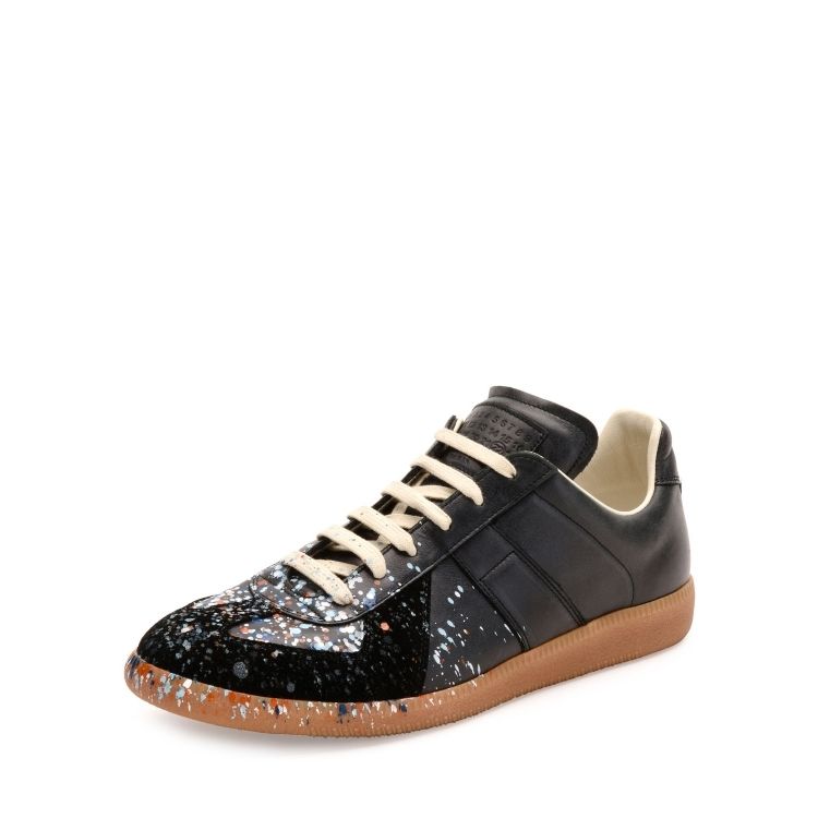 maison martin margiela paint splatter