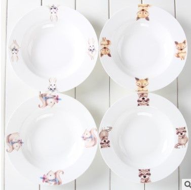 Compre El Nordico Hueso Encantador China Plato Hondo Restaurante