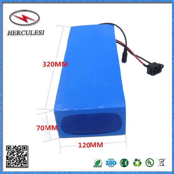 Harley Electric Scooter Battery 60V 12AH Lithium Ion Battery Packs For