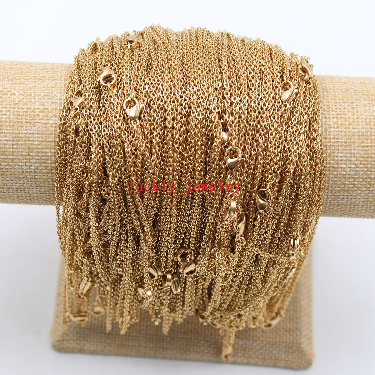 2mm Jewel Tie Stainless Steel Fancy Key Pendant Necklace