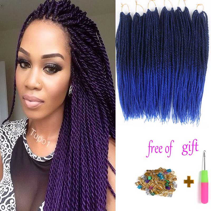 2019 100 Kanekalon 18 Inch 80g Havana Twist Crochet Braids Hair