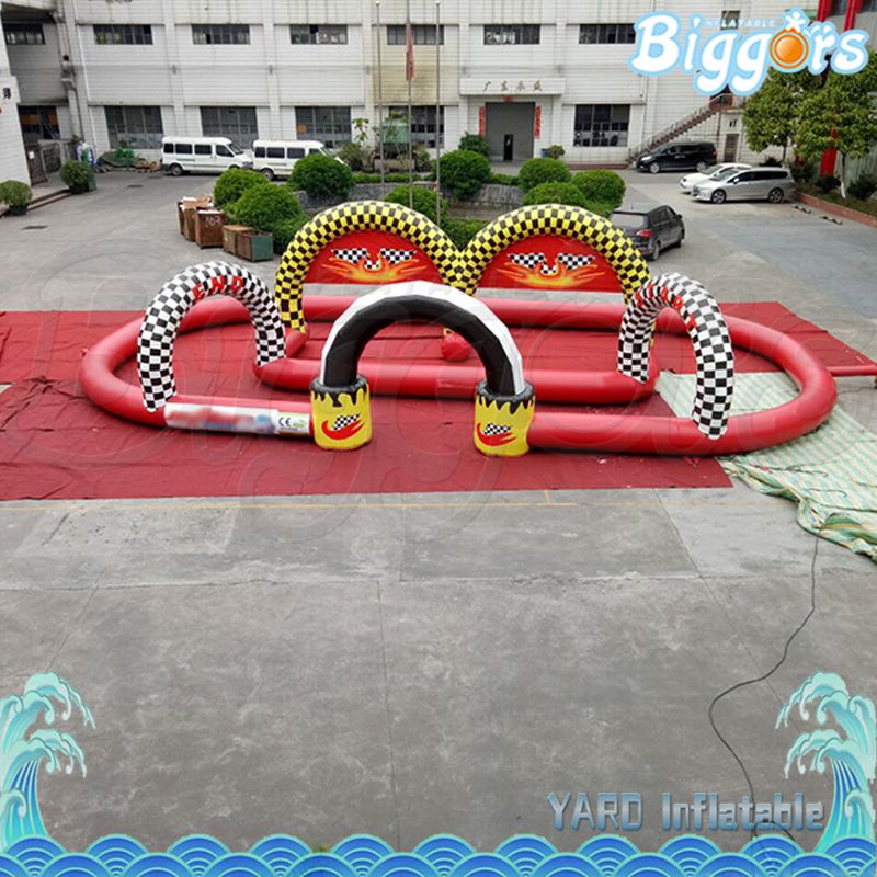 2019 En71 Standard Outdoor Inflatable Race Track Air Track