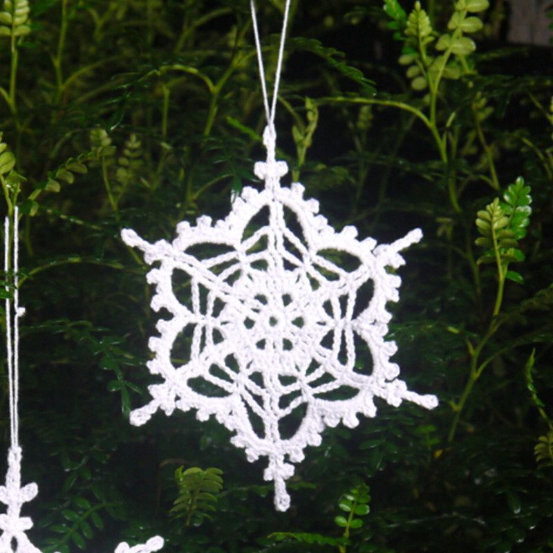 Regali Di Natale Fatti All Uncinetto.Acquista Set Di 12 Fiocchi Di Neve Bianchi Fatti A Mano Alluncinetto Decorazioni Appese Natalizie Fiocchi Di Neve Alluncinetto Appesi Ornamenti Natalizi Fiocchi Di Neve Festosi A 7 05 Dal Crochet Doily Dhgate Com