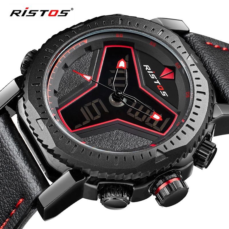 ristos analog digital watch