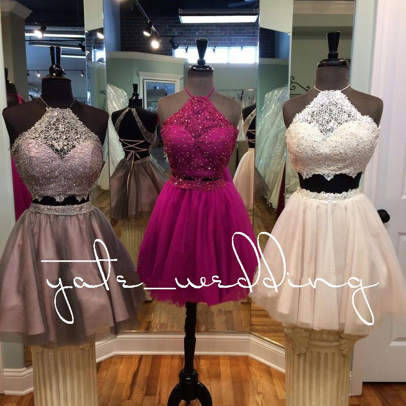 two piece homecoming dresses 2018