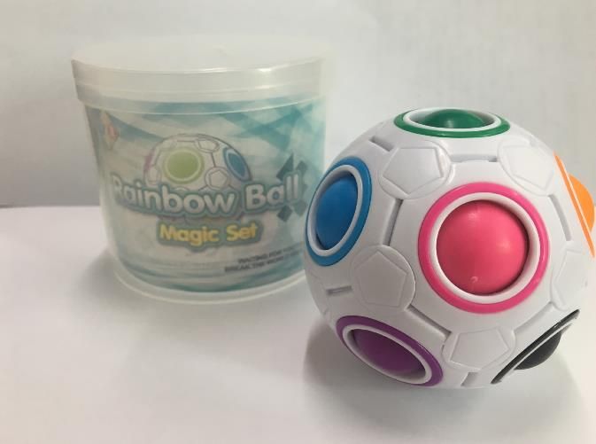 rainbow ball magic set