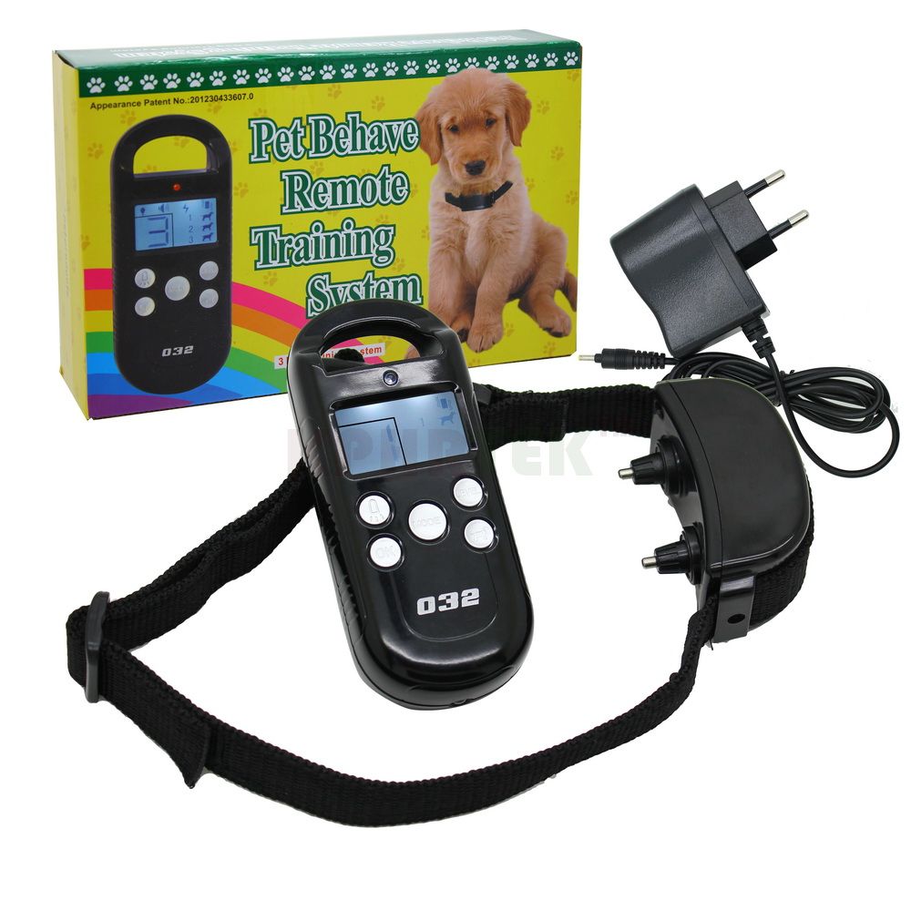 2021 Rechargeable Remote Dog Training Collar Blue Backlight 998DR In