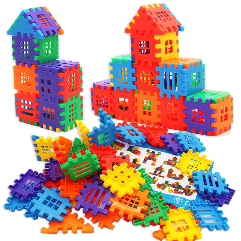 plastic building toys