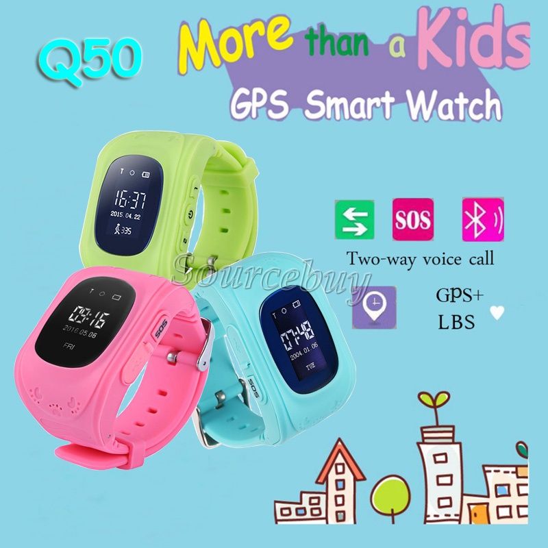 children's gps smart wrist watch