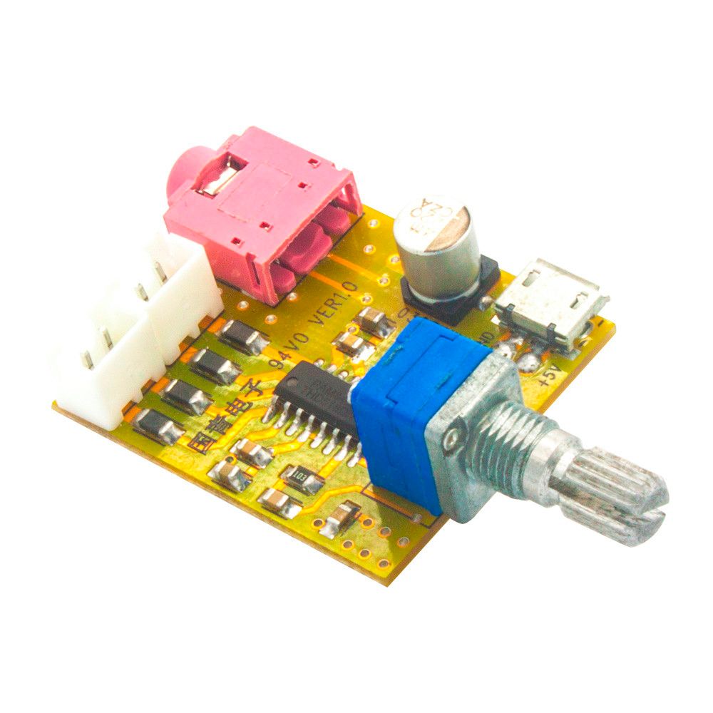 Mini Amplificador Amp Board 3W+3W USB Fuente de alimentación DC 5V-Venta