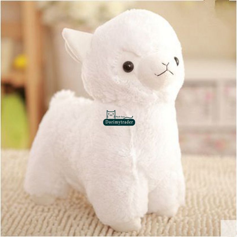 large stuffed alpaca