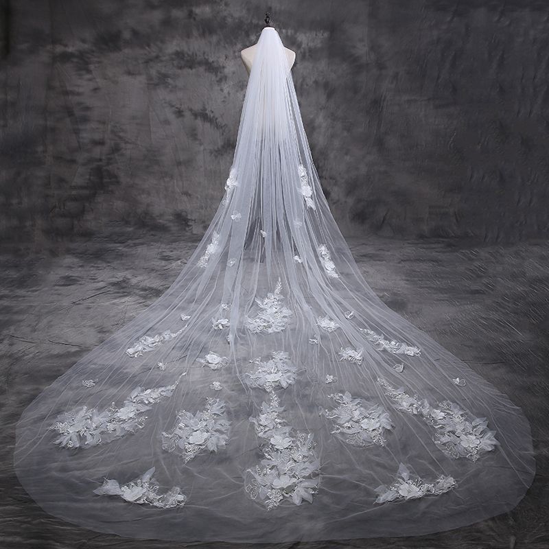 velo sposa lungo 5 metri