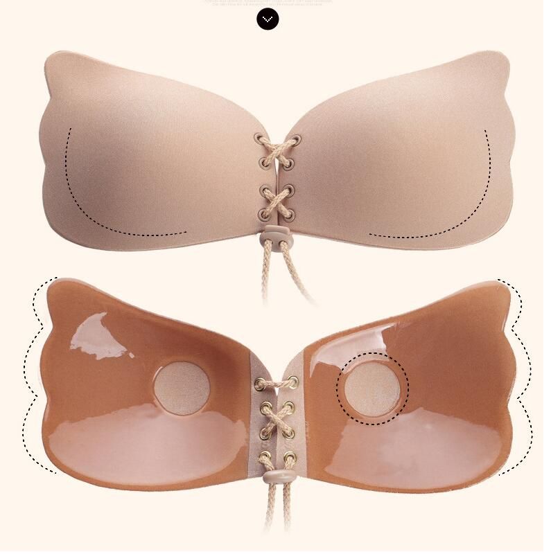 sujetador de silicona