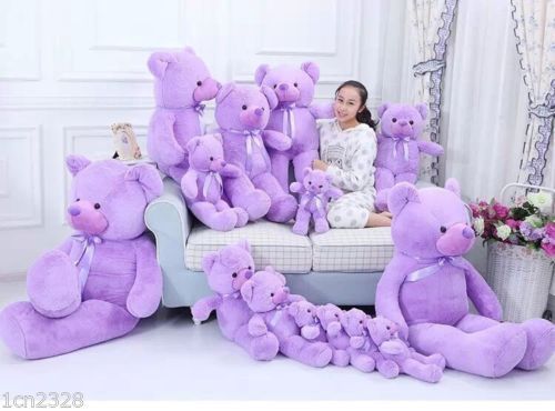giant purple teddy bear