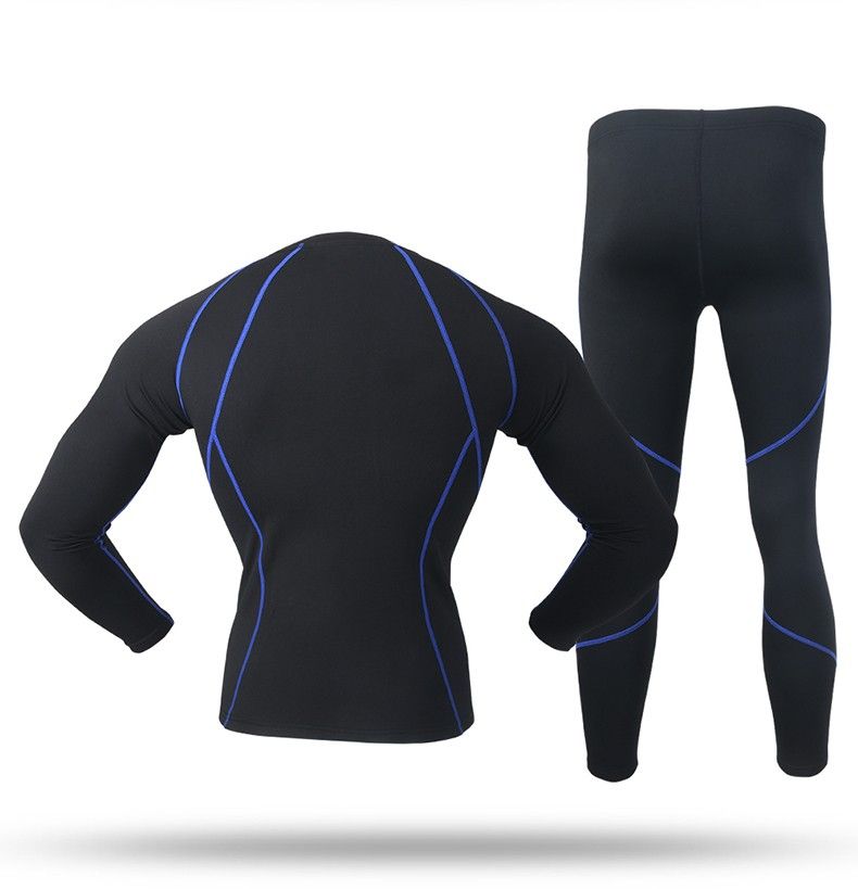 2021 New Winter Men Thermal Underwear Set Polartec Elastic Velvet Long