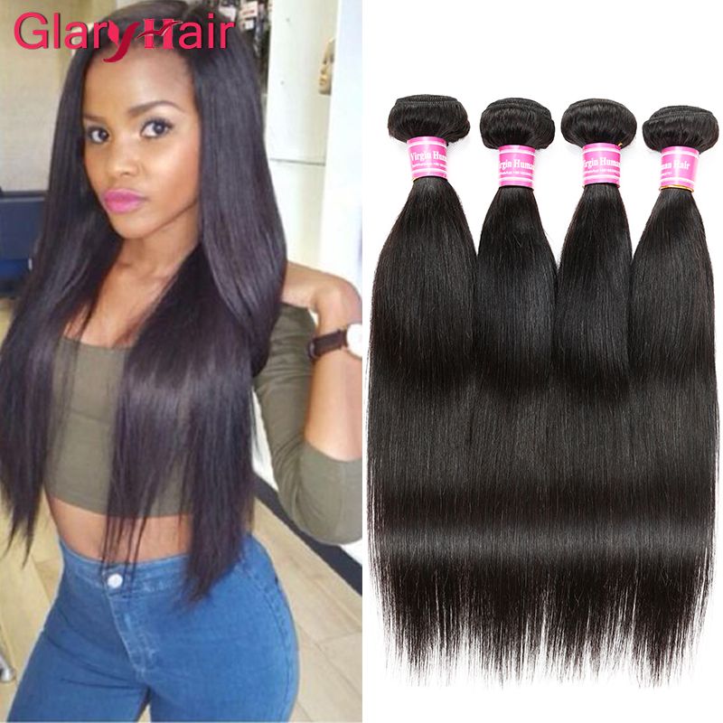 Mongolian Virgin Hair Mix Length 8 26 Inches Glary Remy Human Hair