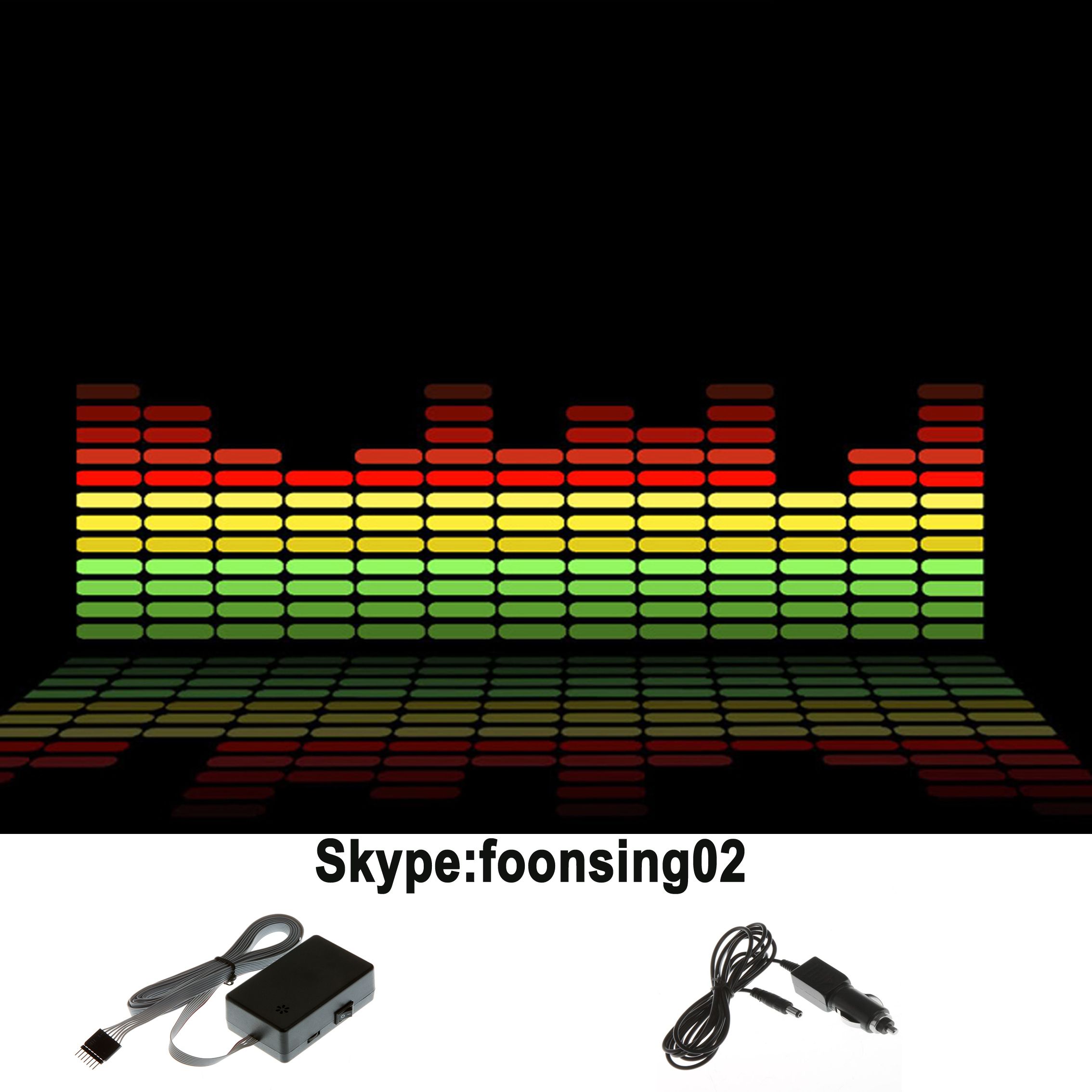 Acheter Pas Cher Vert Couleur Rouge Jaune Led Son Activated 