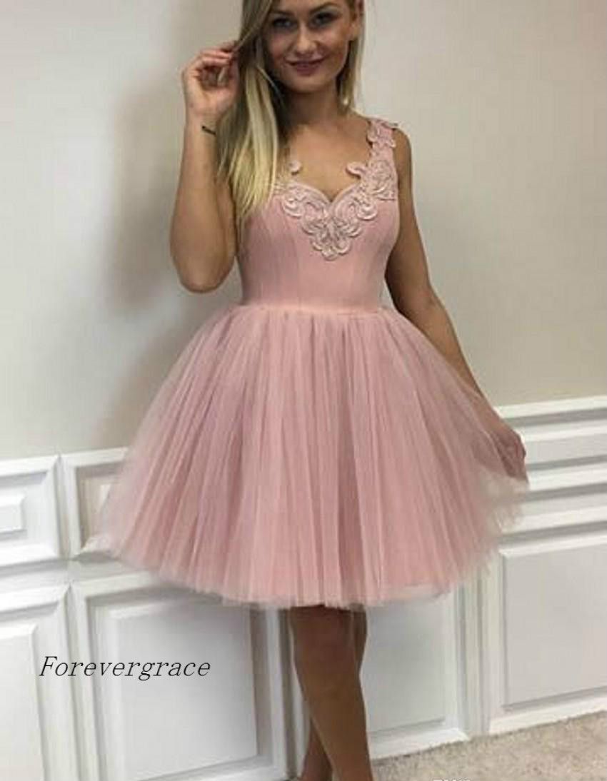 vestito corto elegante rosa