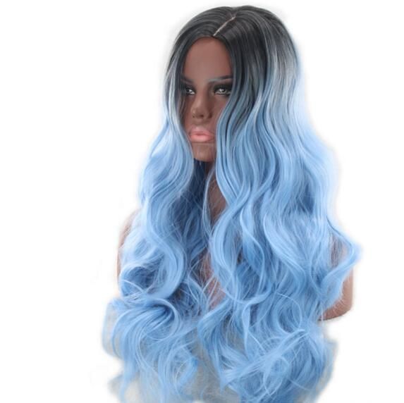 Mermaid Pastel Rainbow Hair Wig Synthetic Rainbow Color Pink purple Blue Fluorescent Green Ombre Hair Lace Mermaid Pastel Rainbow Hair Wig Synthetic Rainbow Color Pink purple Blue Fluorescent Green Ombre Hair Lace