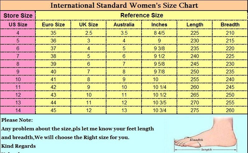 women's shoe 42 in us