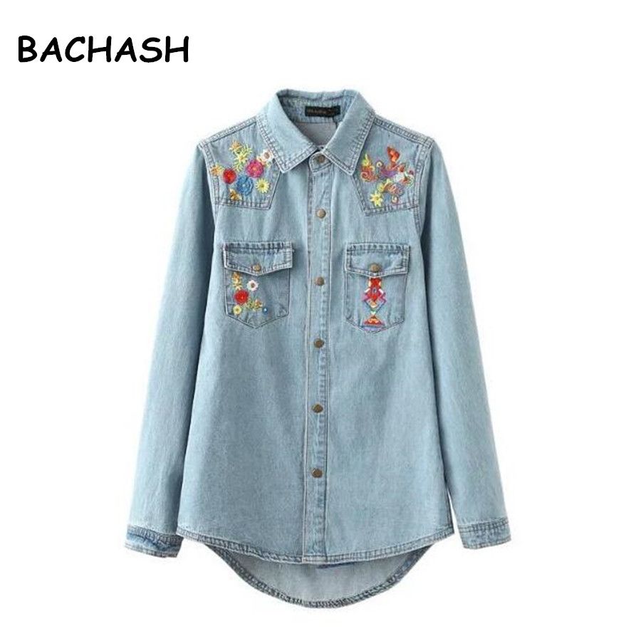 bordados para camisas de mujer