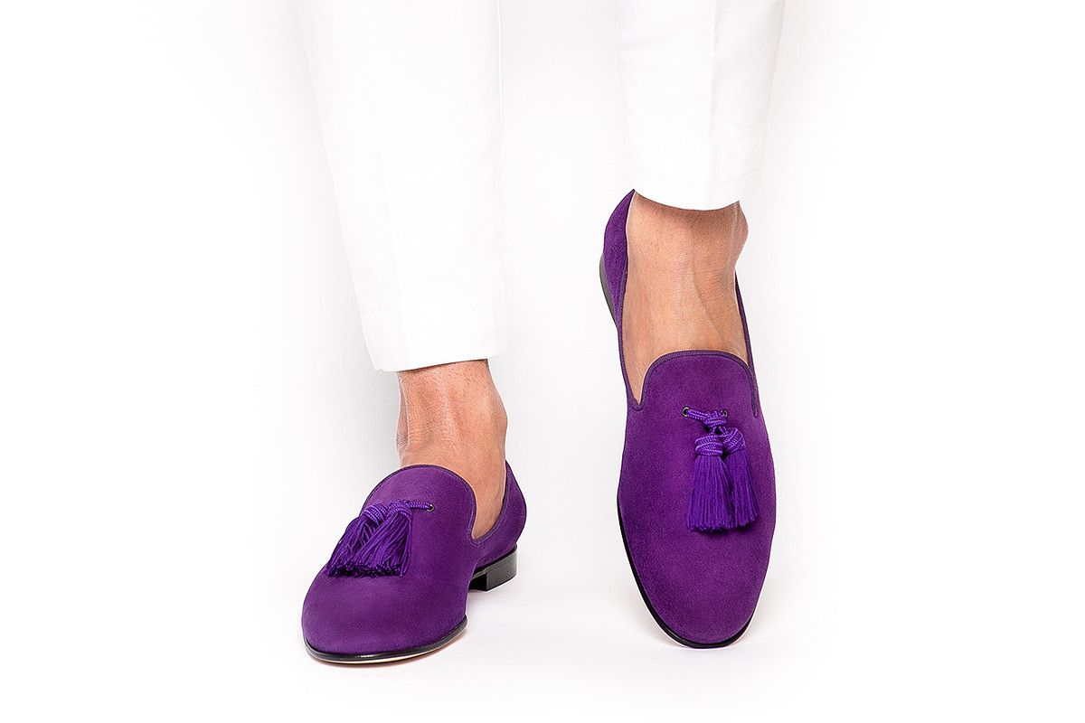 mens lilac dress shoes