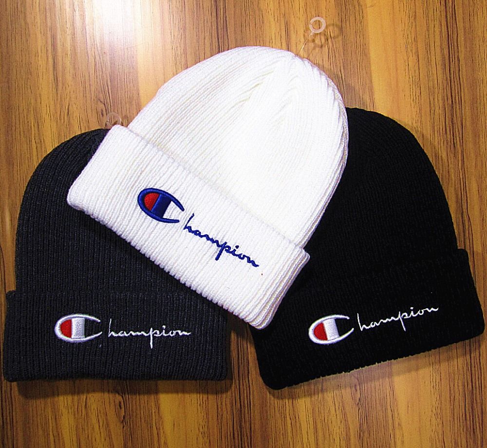 champion hat winter