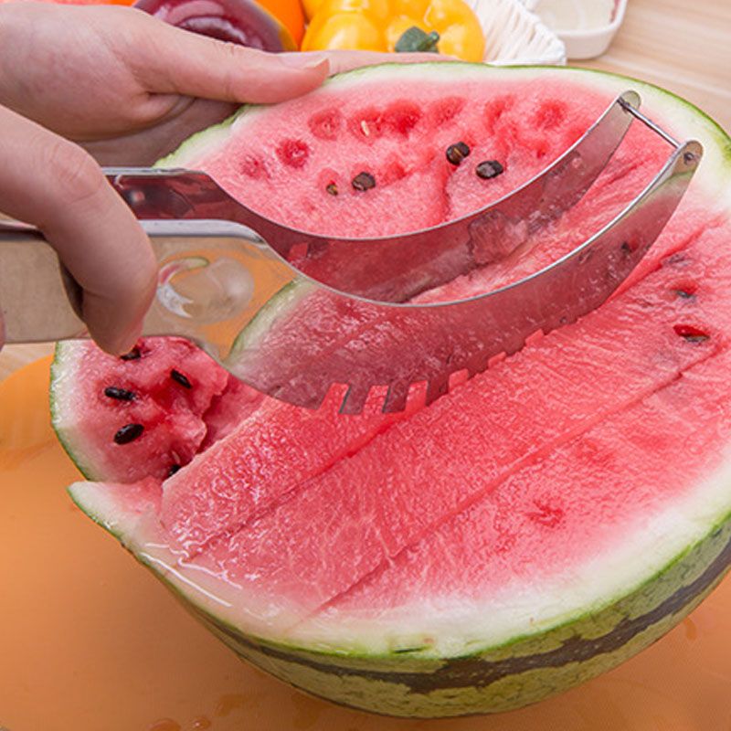 3 estilos de sandía melón cortadoras fruta original cúter cuchara para fruta melón cortadora para de corte de fruta 