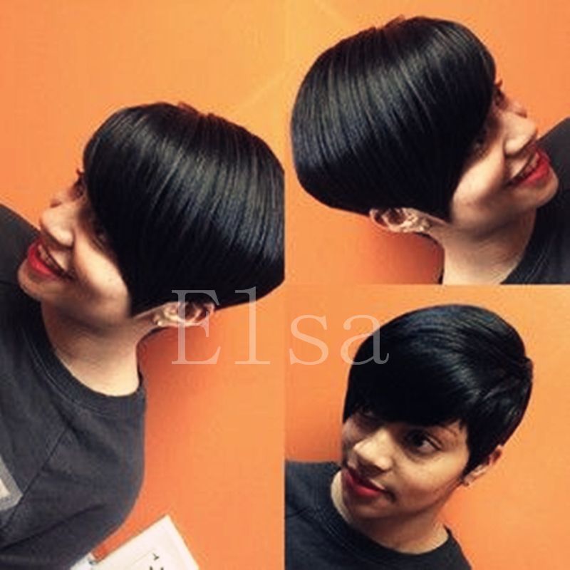 African Hair Cut Style For Black Women Celebrity Pixie Cut Short