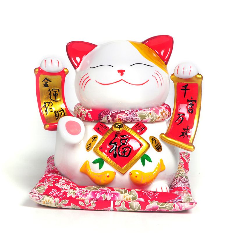 large chinese lucky cat