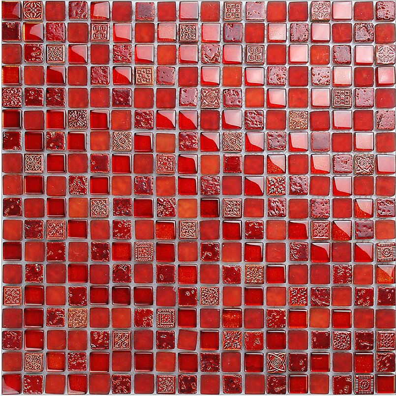 Mosaic in Red