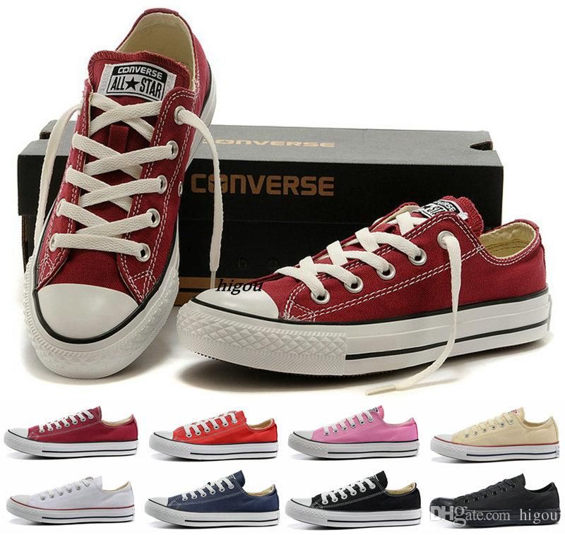 converse rojo vino