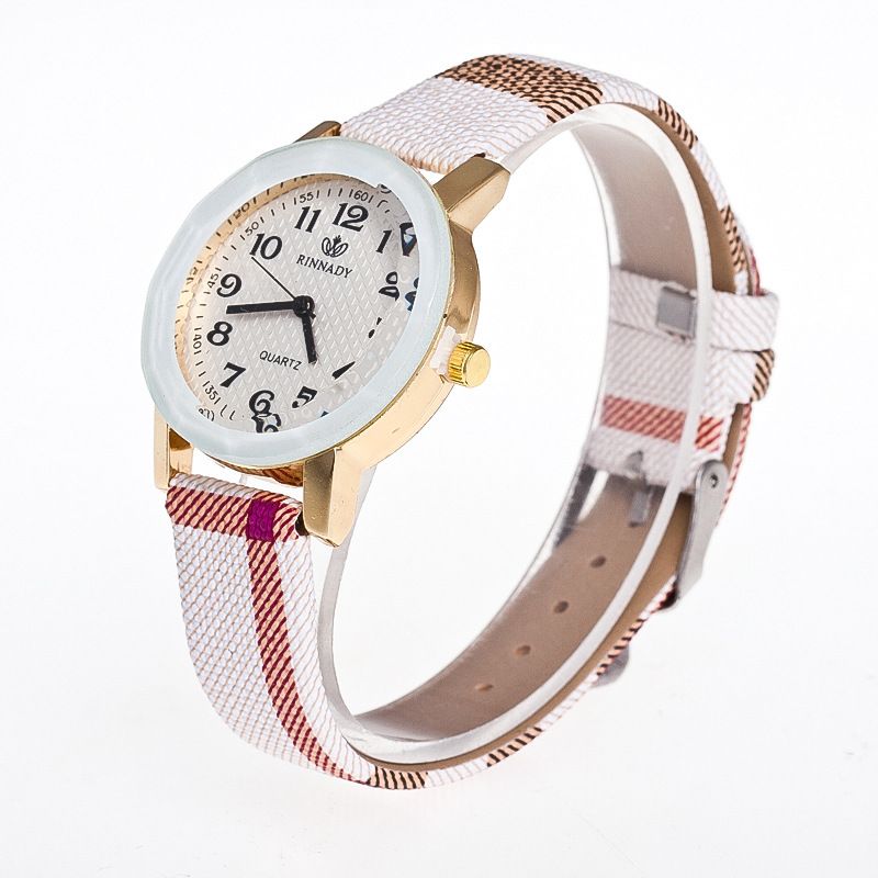 New High Quality Fashion Casual Brand Luxury Charming Checkered Belt Watch Cloth Lattice Quartz Ladies Watches Reloj Watches Shop Online Watch Shop From Newhappystore 1 43 Dhgate Com