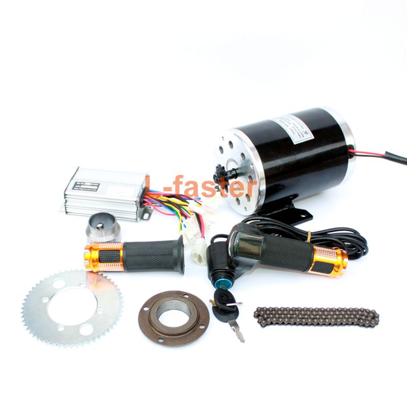 500W Brush DC Motor Kit With Gas Pedal MY1016 High Speed Motor Kit Use 25H  Chain Drive System Homemade Child Karting Engine Kit From Lauriefang,  $144.62 | DHgate.Com