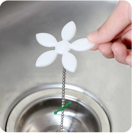 10 Package Flower Bathroom Drain Strainer Hair Catcher Bathtub Shower Drain  Cover Hair Trap Hair Catcher Bathtub Drain Strainers Protectors Cover  Filter Chain Hook For Kitchen and Bathroom Barthtub 