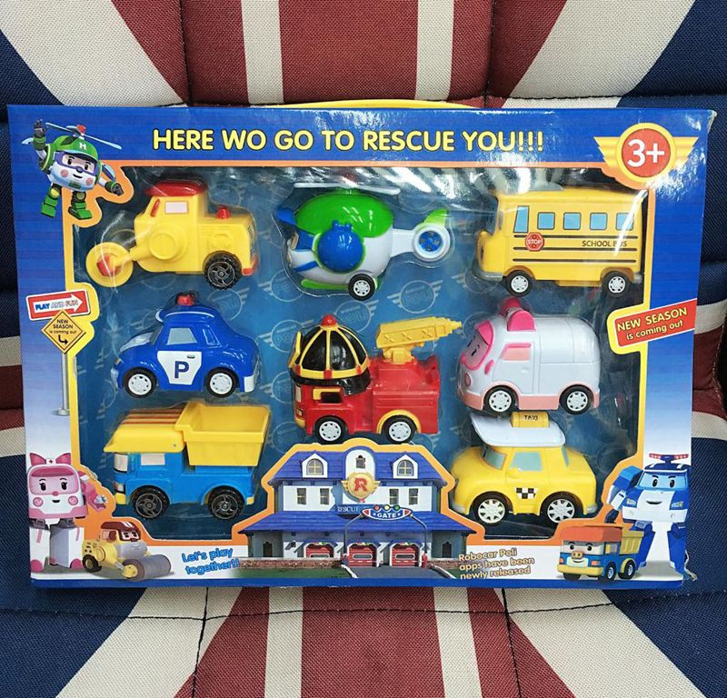 robocar poli diecast amber