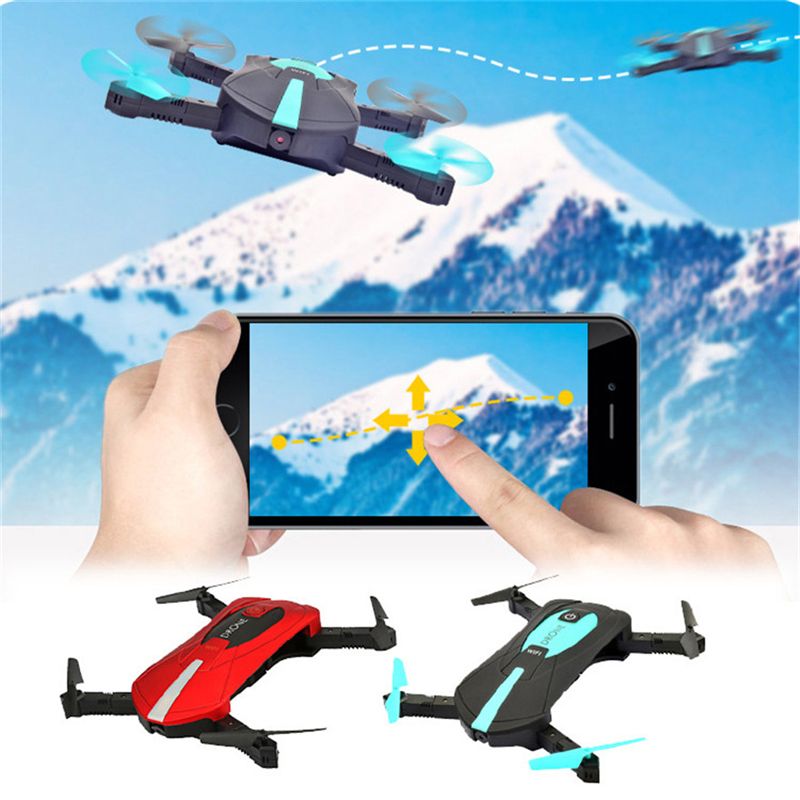 jy018 mini foldable rc pocket selfie drone