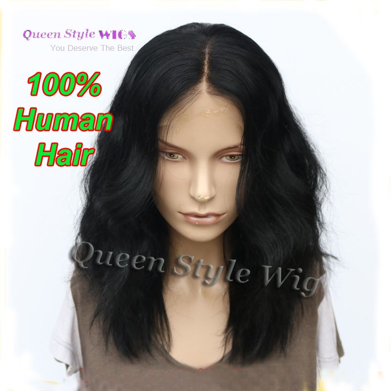 Medium Length Loose Curly Hair Lace Front Wig Vivid Synthetic